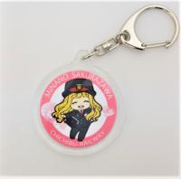鉄道むすめ「桜沢みなの」tforthオリジナル丸型キーホルダー