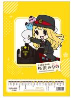 鉄道むすめ 桜沢みなの&SLパレオエクスプレスクリアファイル