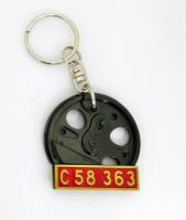 C58動輪キーホルダー(レッド)